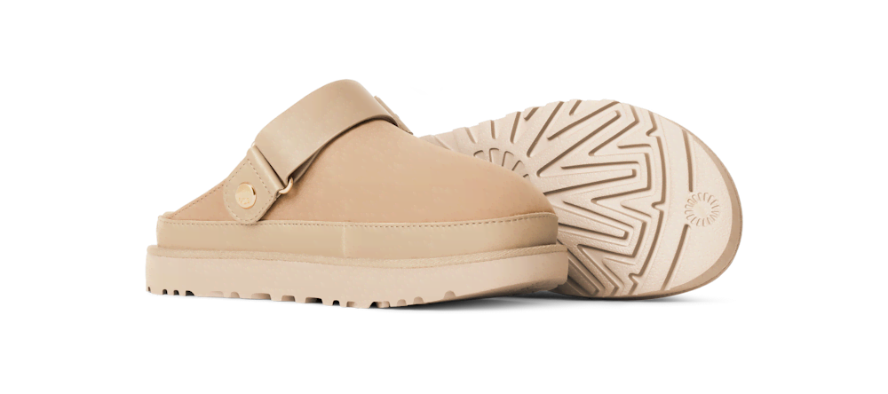 Women's Nubuck Convertible Clog - Mustard
