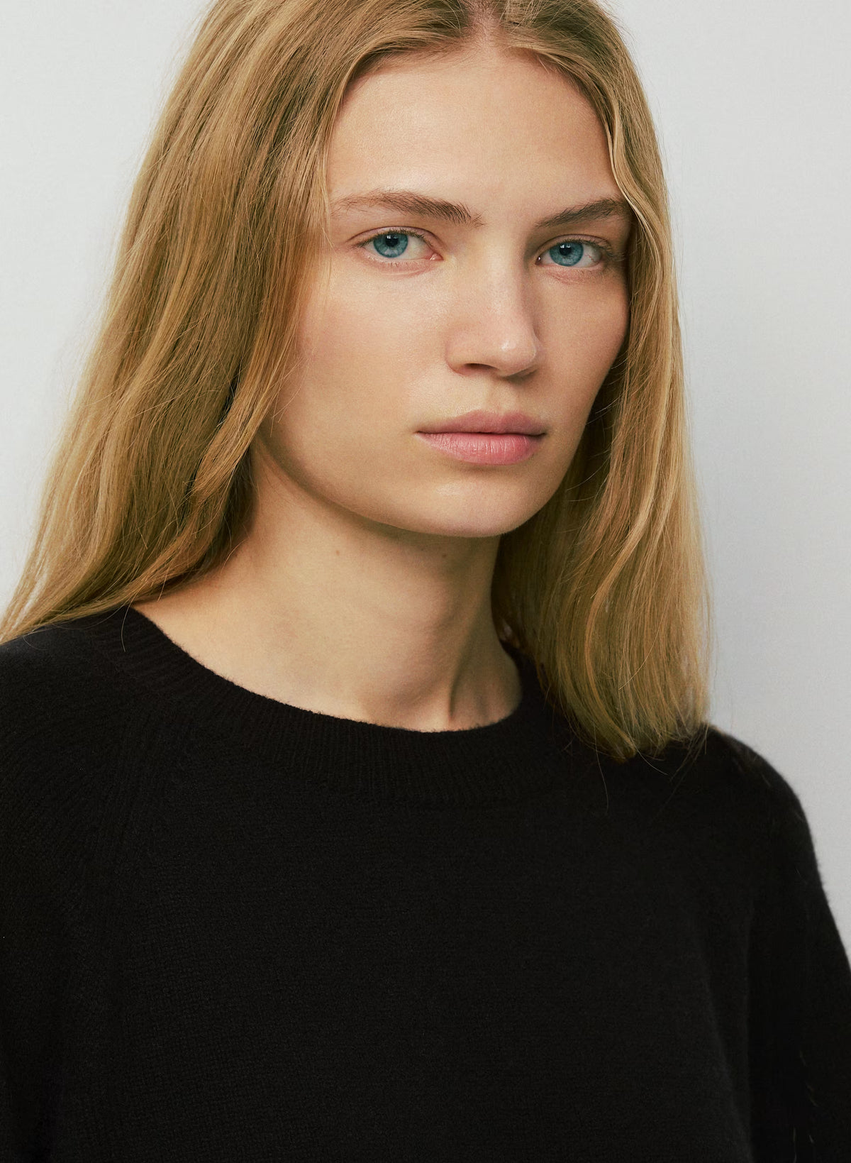 Wool Cashmere Raglan Sweater - Olive