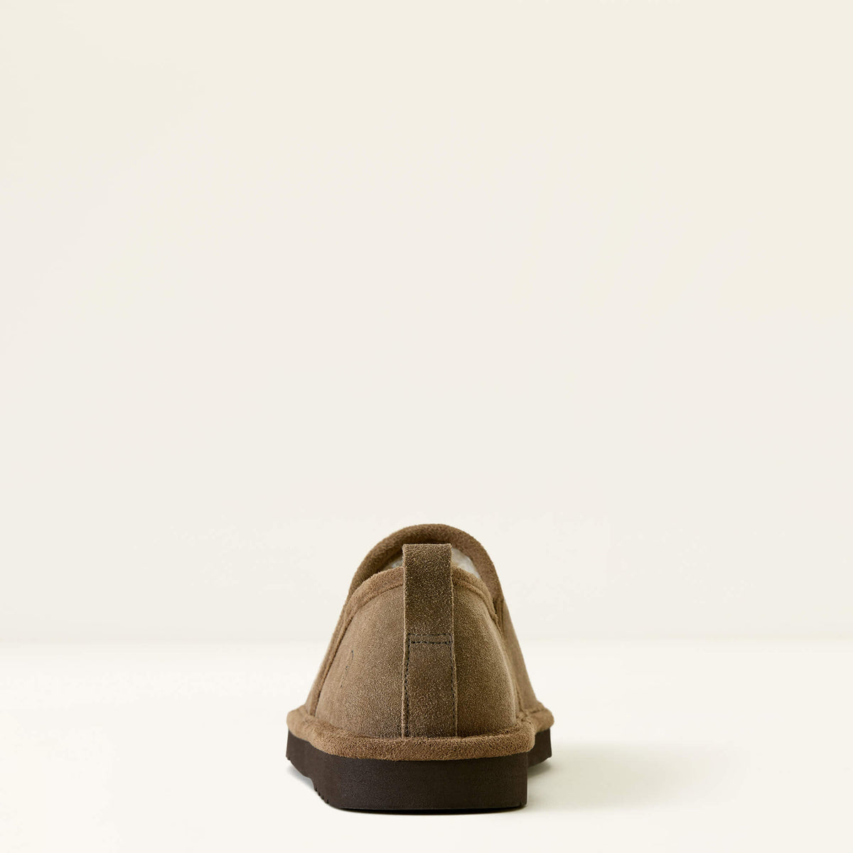 Men's Suede Square Toe Slippers - Chestnut