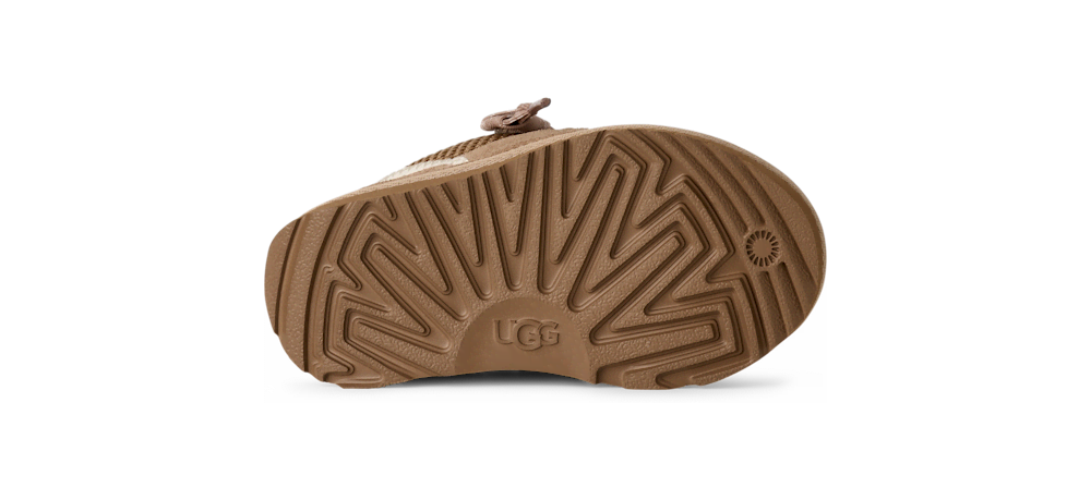 Toddler Suede and Mesh Sneaker - Brown