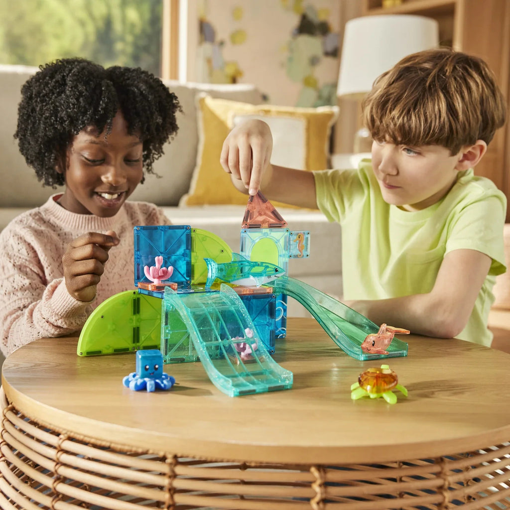 25-Piece Coral Reef Magnetic Building Set