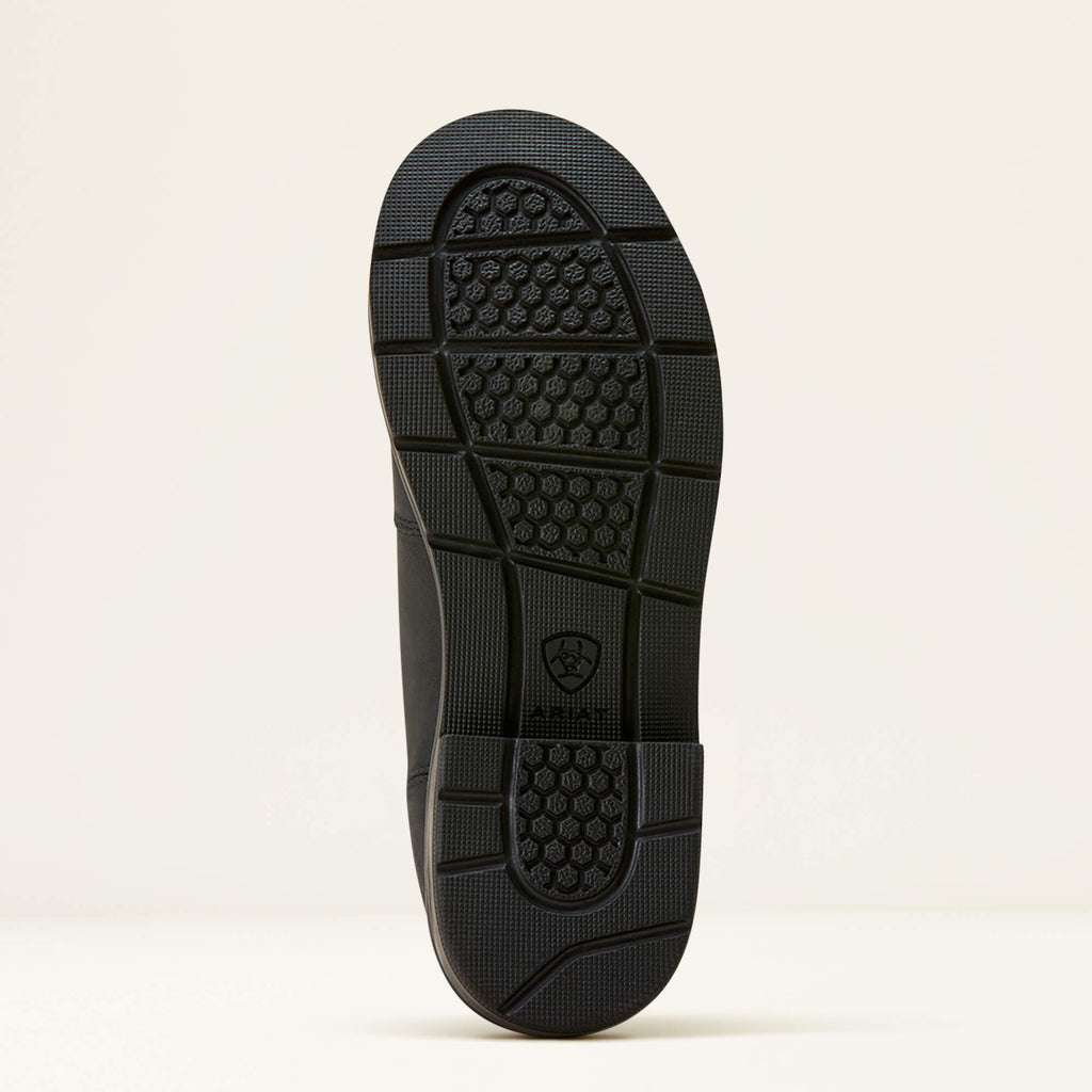 Kids' Leather Chelsea Boots - Black