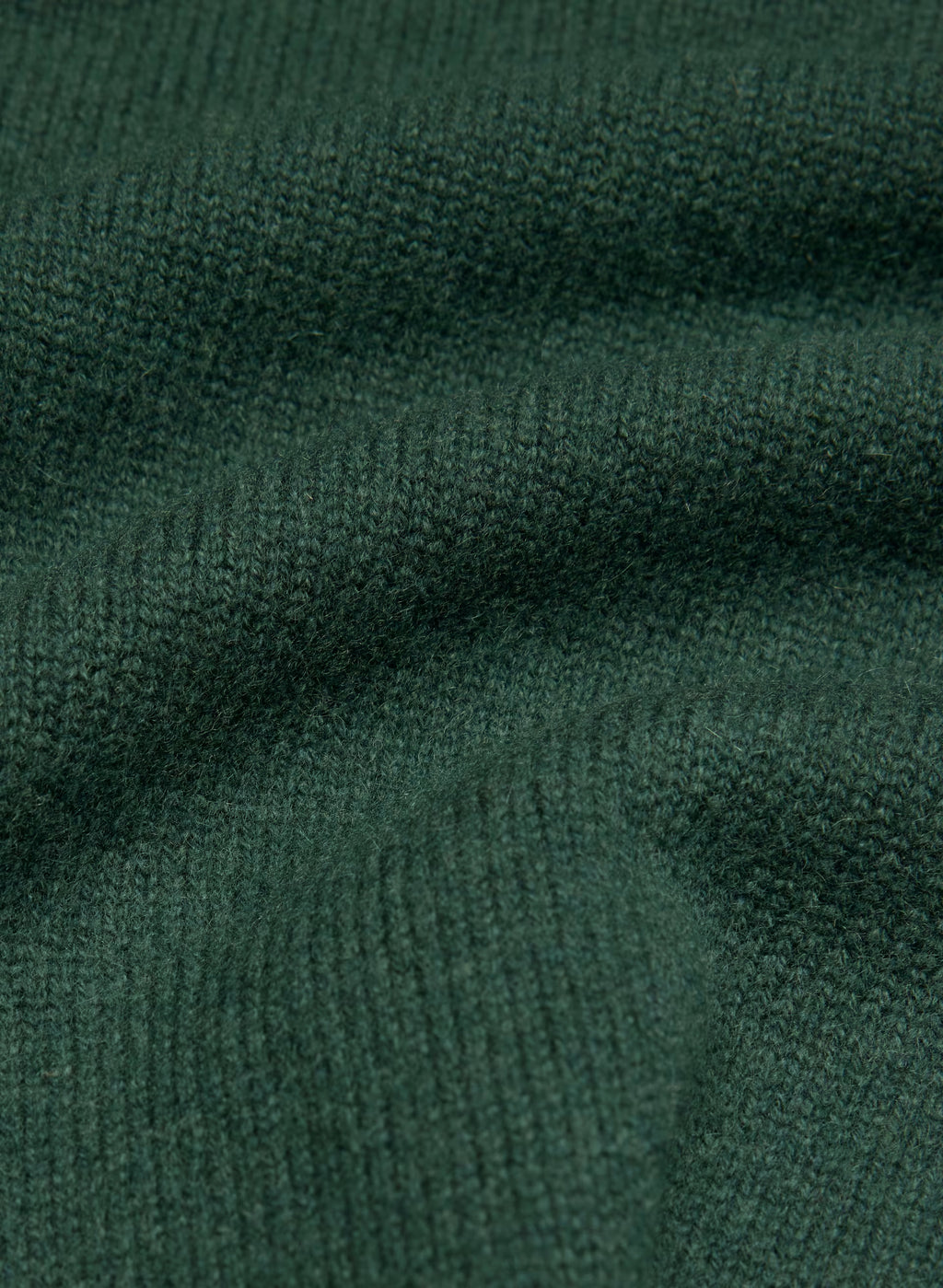 Wool Cashmere Raglan Sweater - Olive