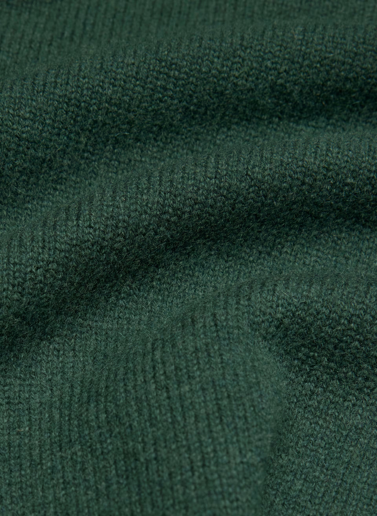 Wool Cashmere Raglan Sweater - Olive