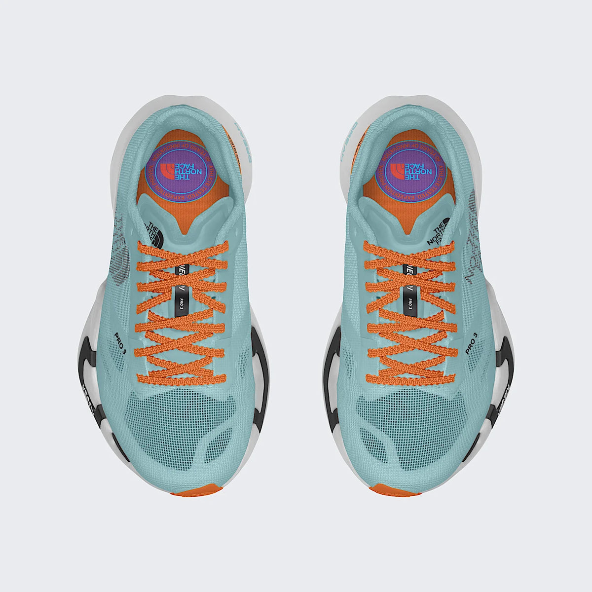 Trail Running Shoes - Blue And Orange