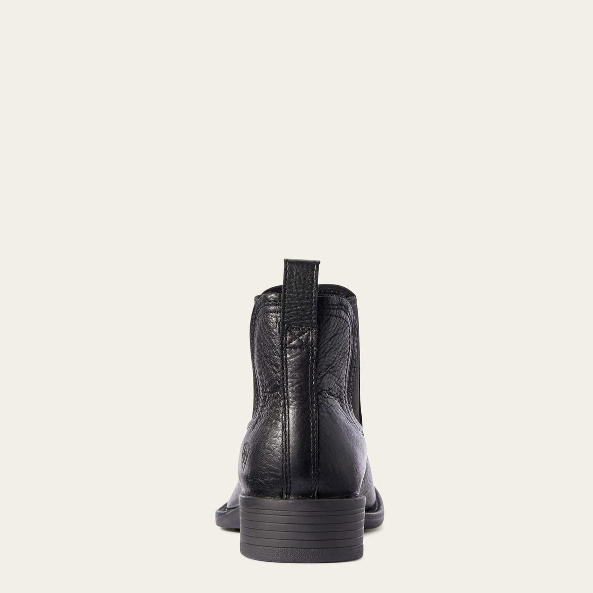 Men's Suede Wide Square Toe Chelsea Boots - Navy