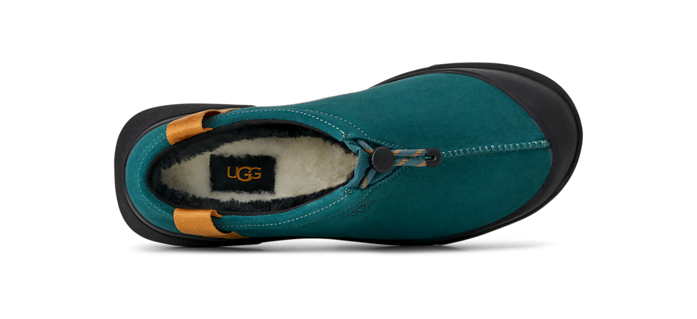 Men's Waterproof Suede Toggle Clog - Black