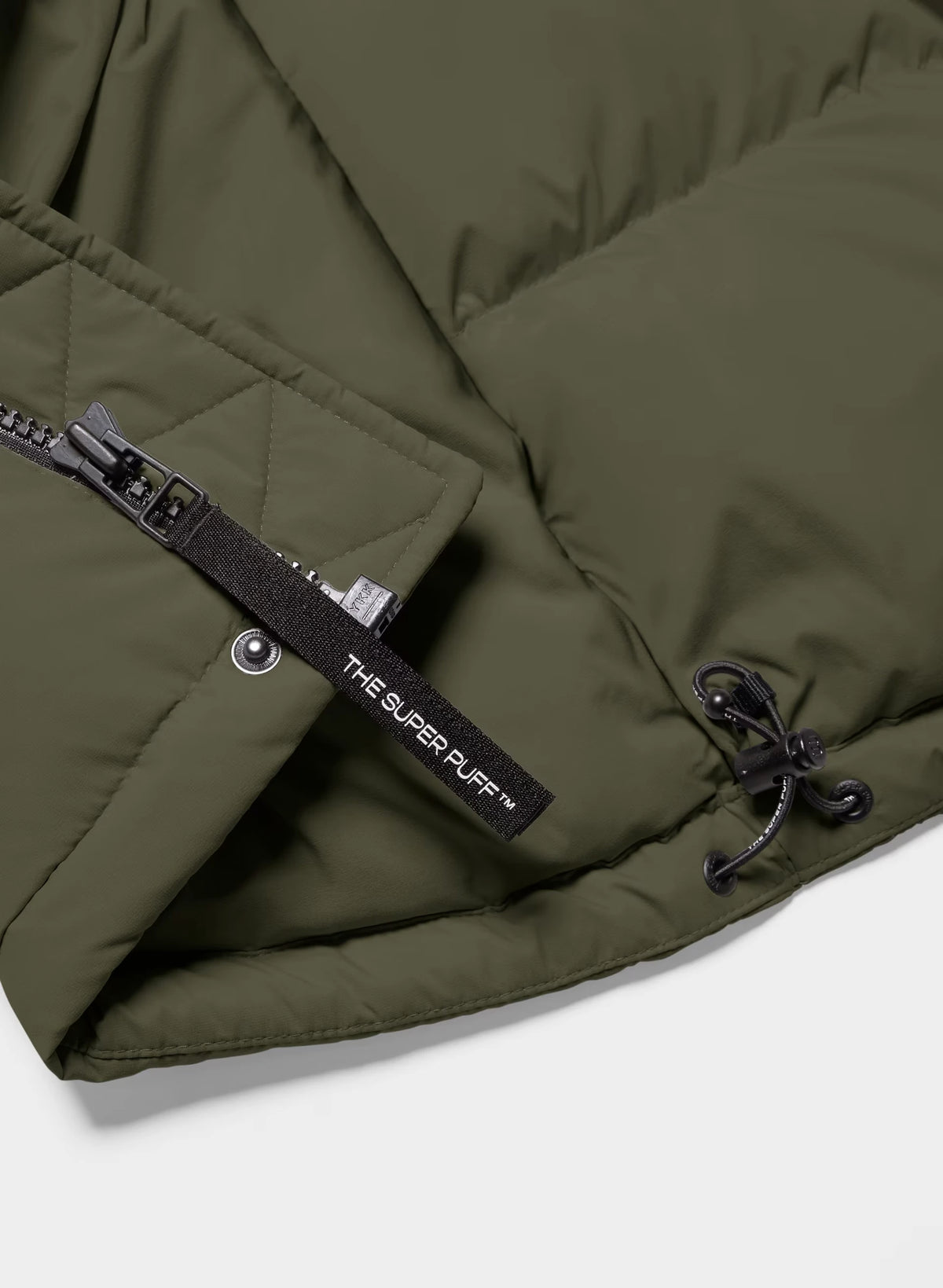 Short Down Puffer Jacket - Blue