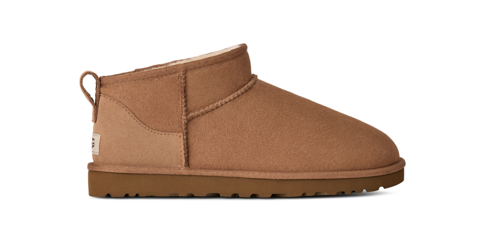 Men's Low Shaft Sheepskin Boot - Dark Grey