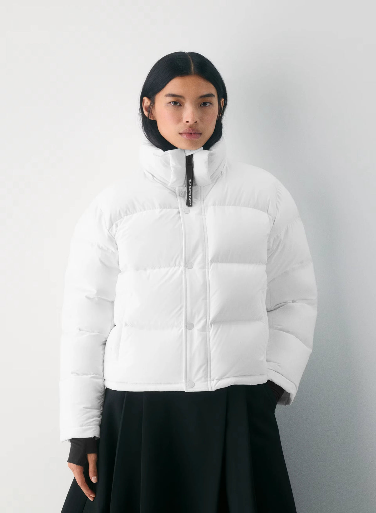 Short Down Puffer Jacket - Blue