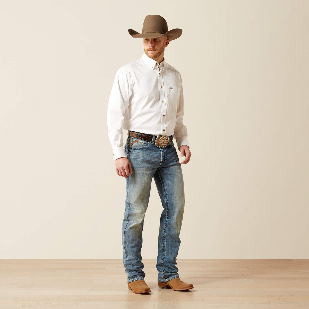 Men's Relaxed Stretch Bootcut Jeans - Shasta