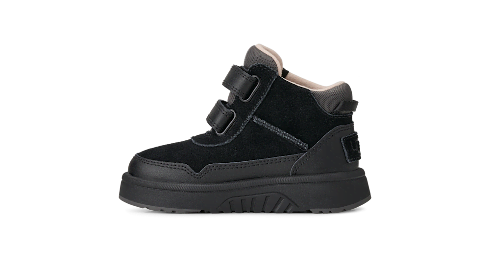 Toddler Leather And Suede Sneaker - Chestnut