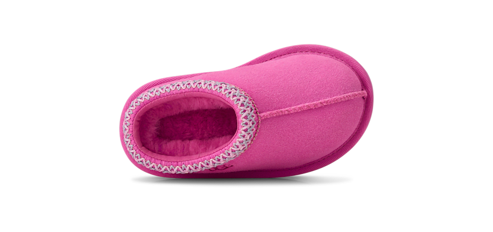 Toddler Suede Slip-On Slipper - Black