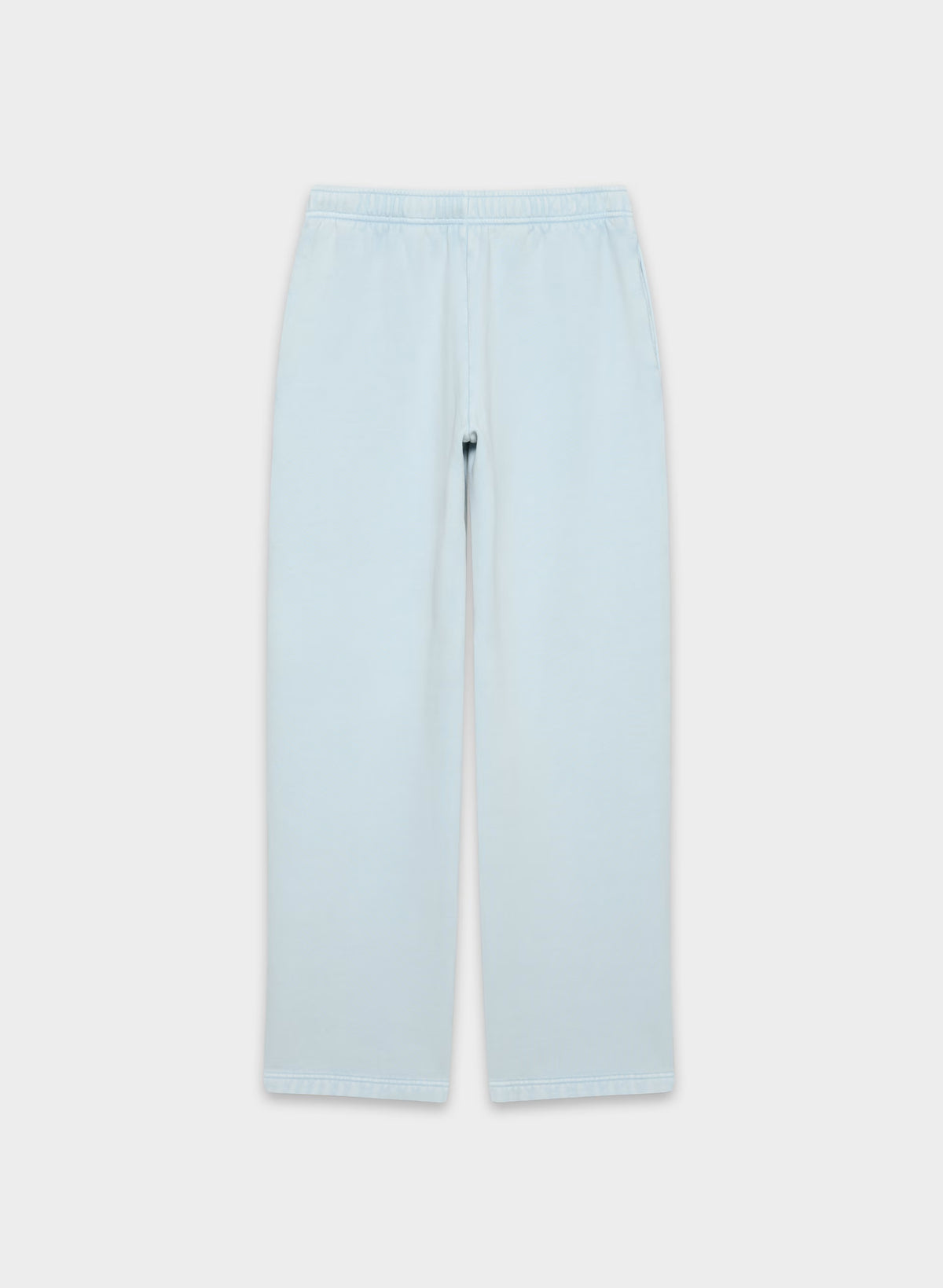 Straight-Leg Fleece Sweatpants - Yellow