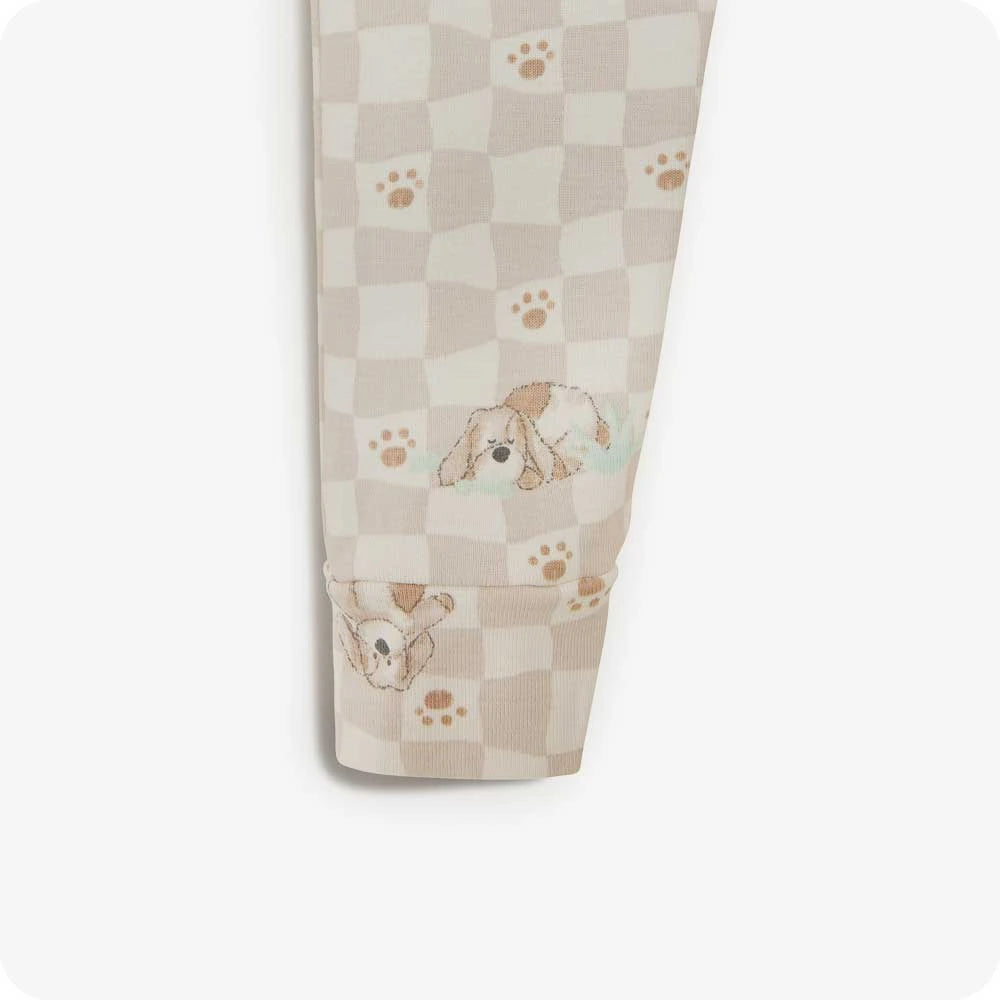 Kids Cotton Puppy Pajama Set