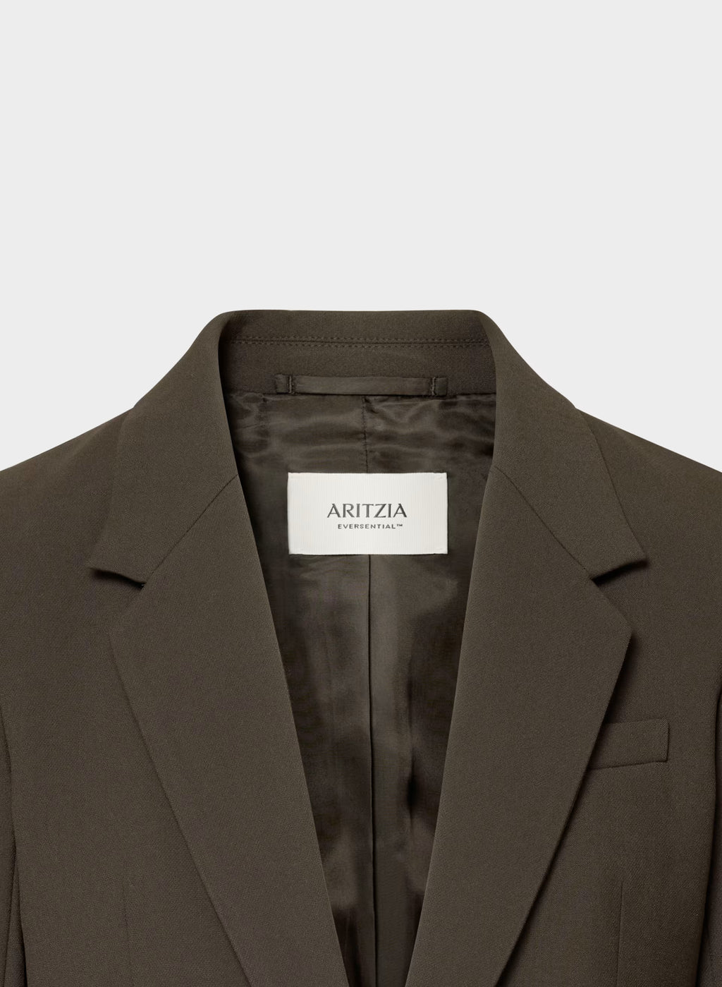 Single-Breasted Stretch Blazer - Check