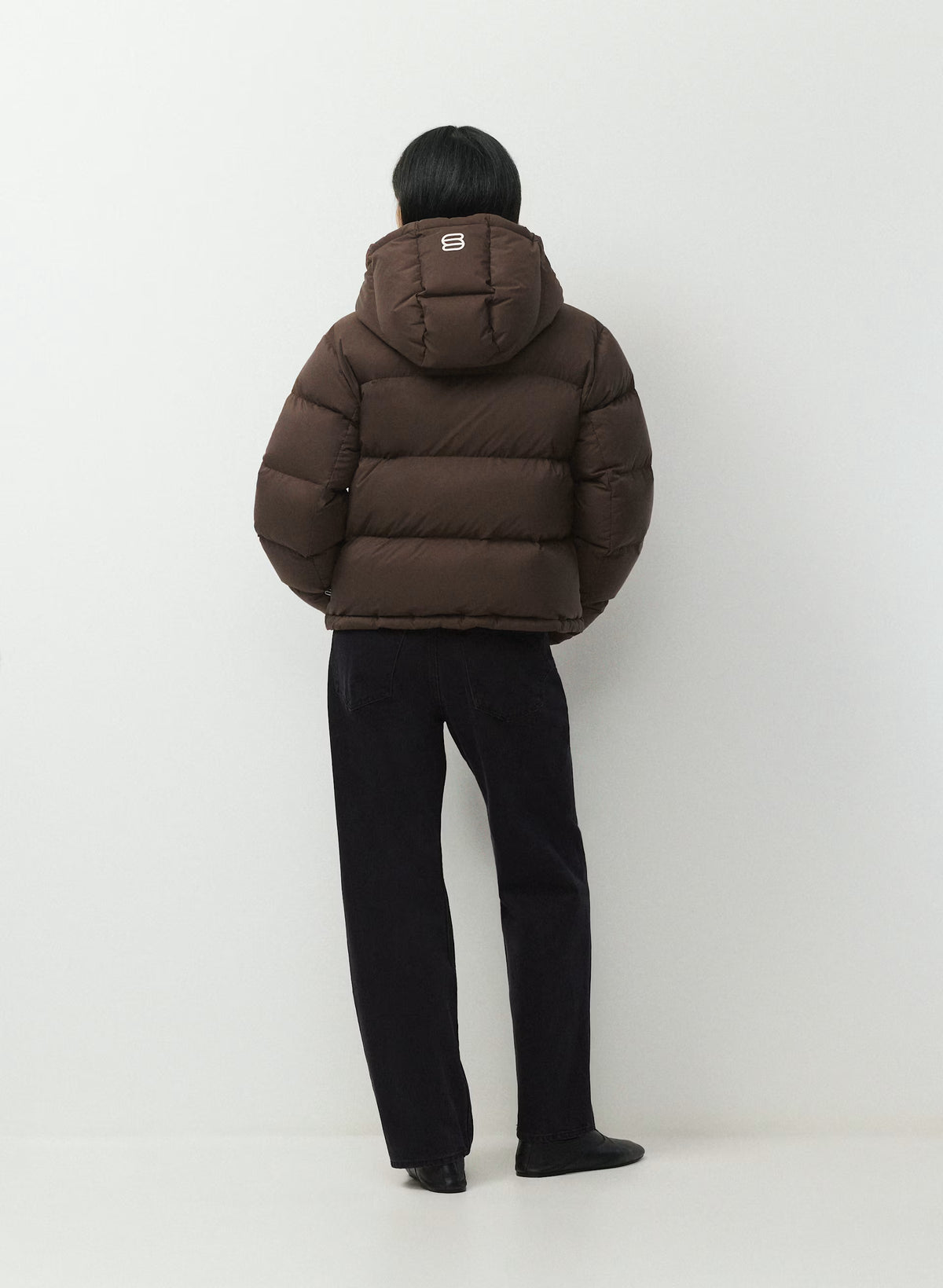 Short Down Puffer Jacket - Blue