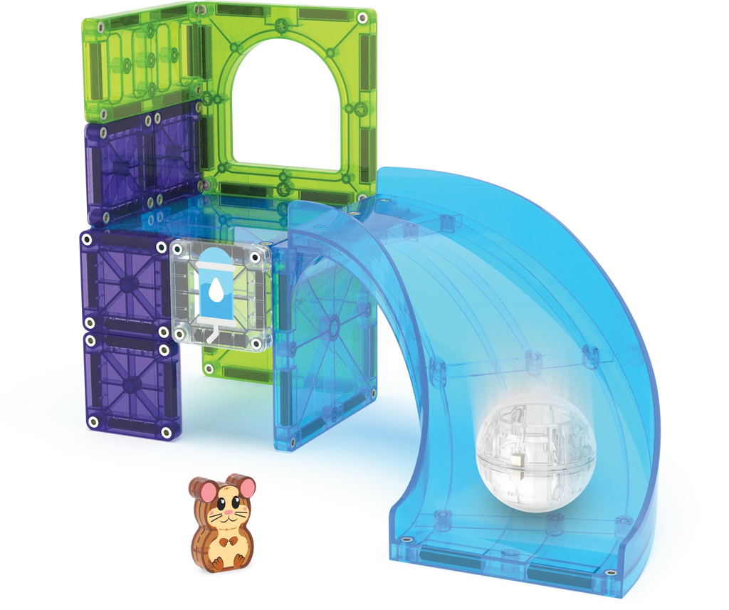 Magnetic Hamster Ball Building Set - 13 Pieces