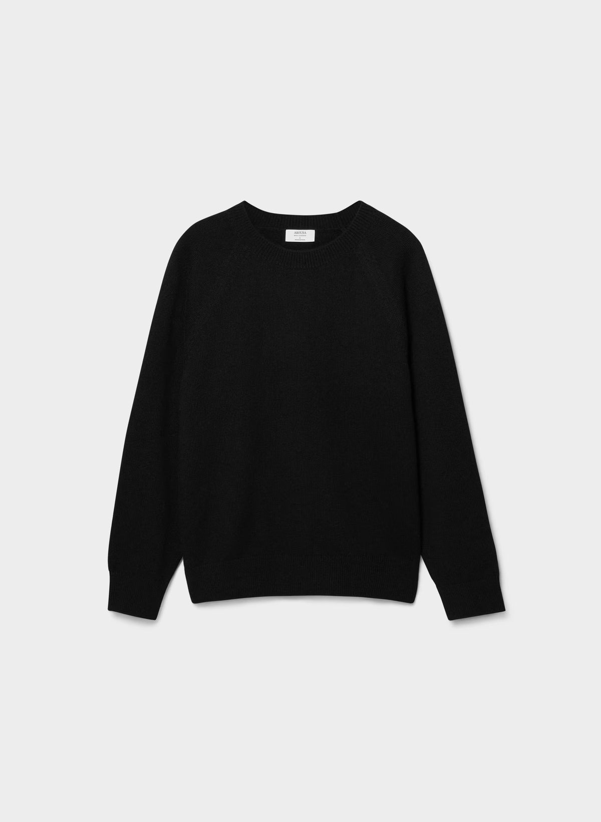 Wool Cashmere Raglan Sweater - Olive