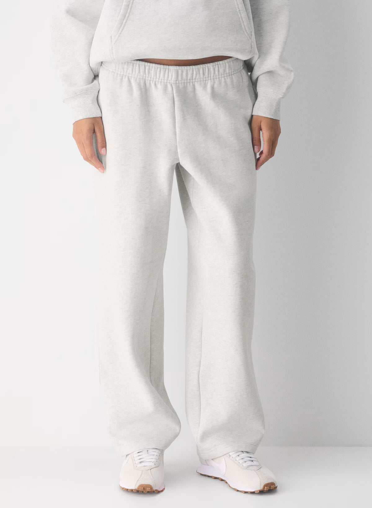 Straight-Leg Fleece Sweatpants - Yellow