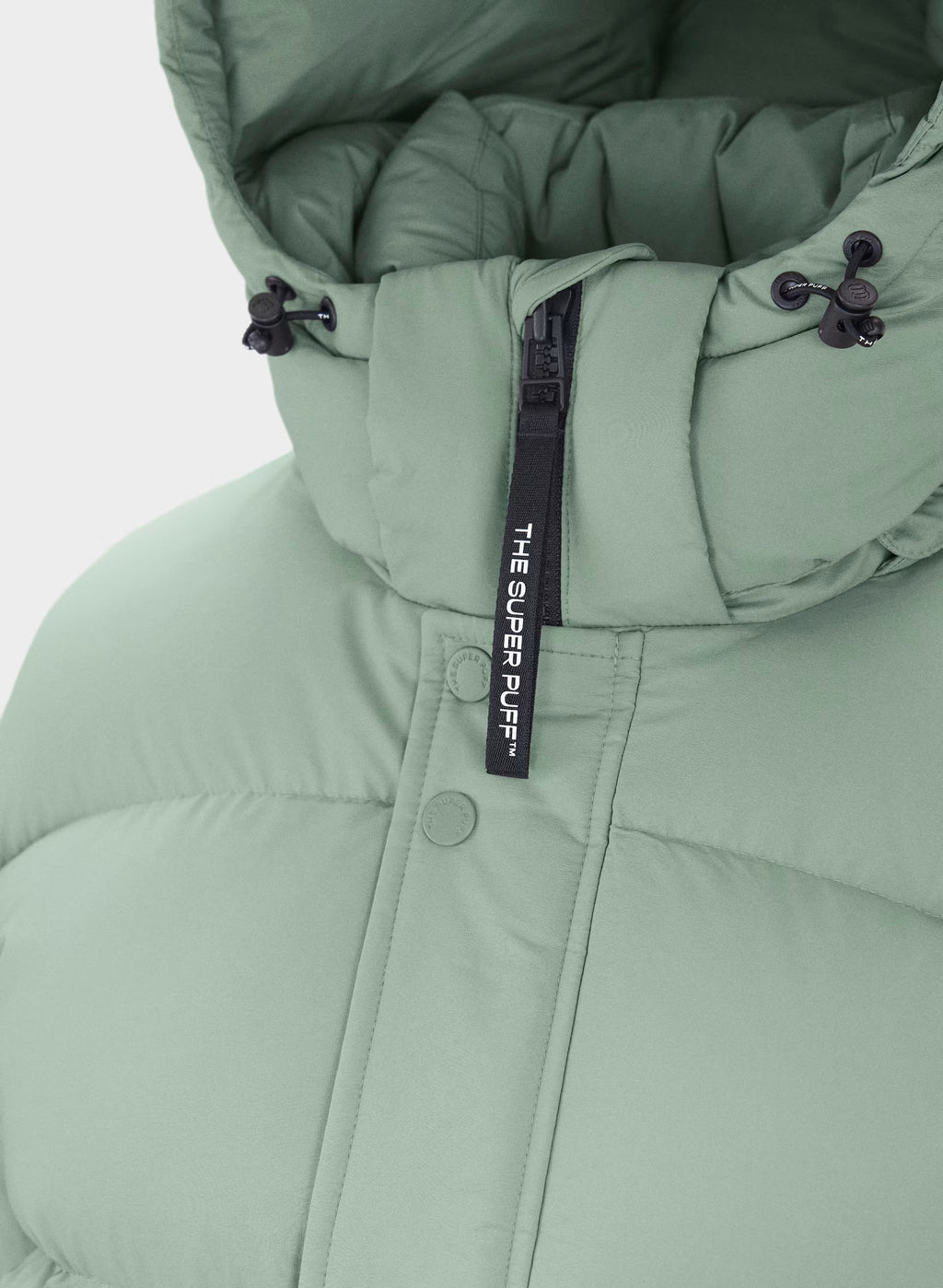 Short Down Puffer Jacket - Blue