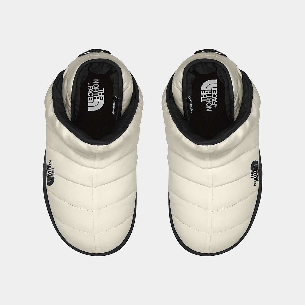Women's Insulated Slipper Booties - White