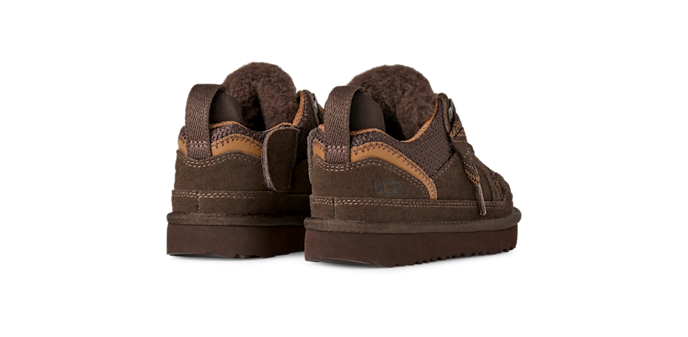 Toddler Suede and Mesh Sneaker - Brown