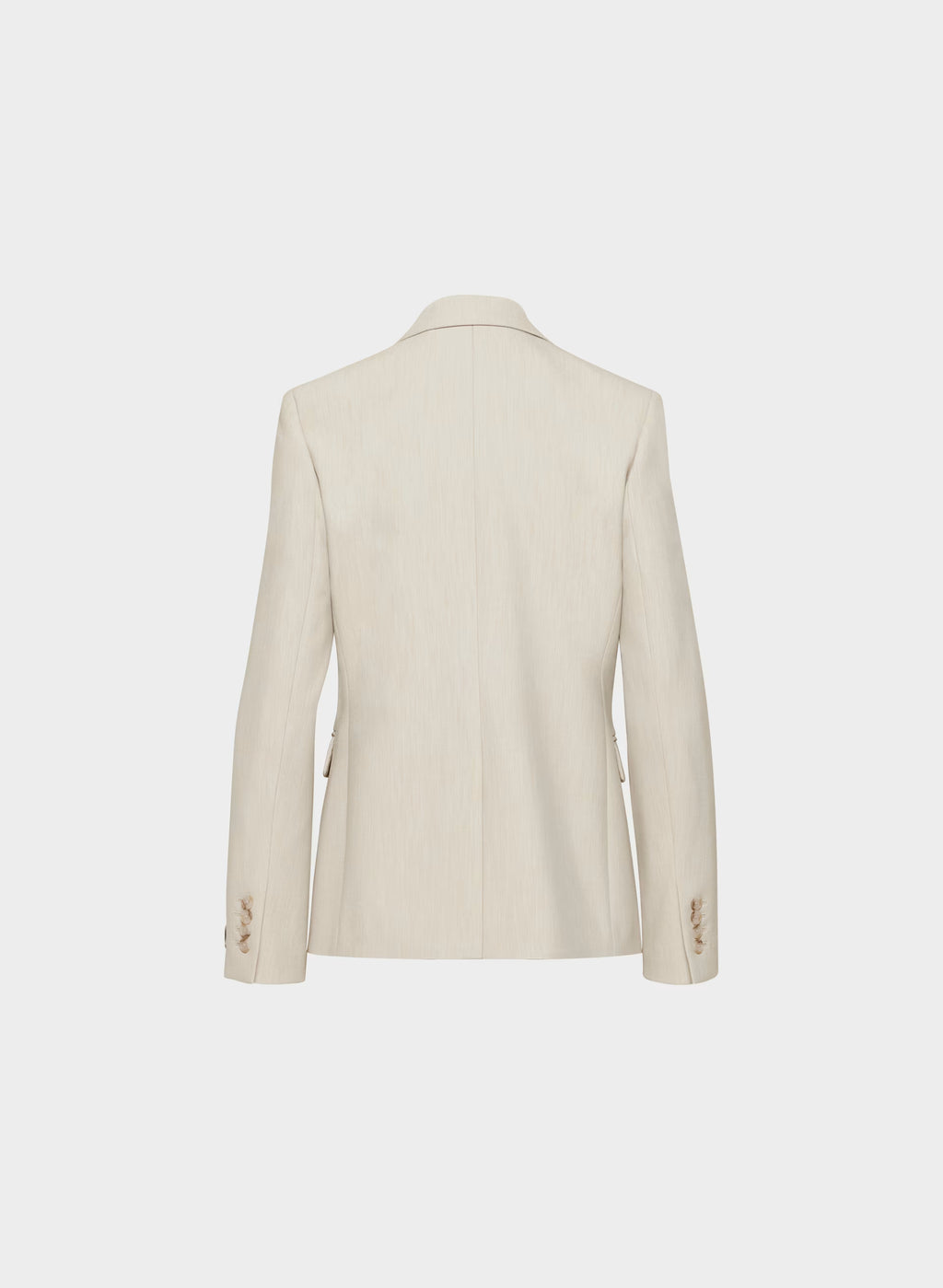 Single-Breasted Stretch Blazer - Check