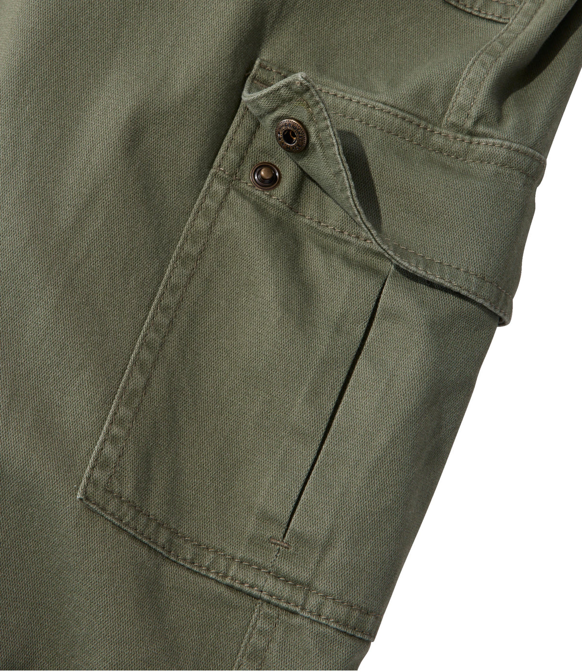 Women's Mid-Rise Stretch Cargo Pants - Olive