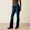 Women's High Rise Bootcut Stretch Jeans - Blue