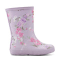 Kids' Waterproof Rubber Rain Boot - Lavender Floral