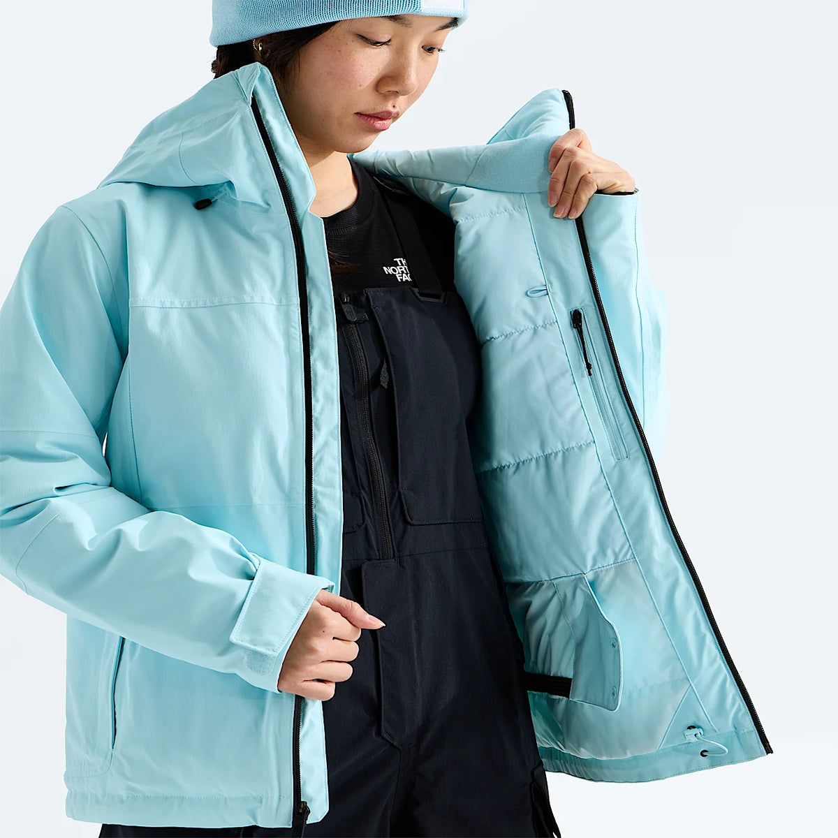 Women's Insulated Snow Jacket - Glacier Blue
