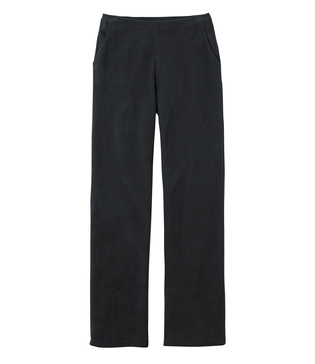Women's Stretch Corduroy Straight-Leg Pants - Khaki