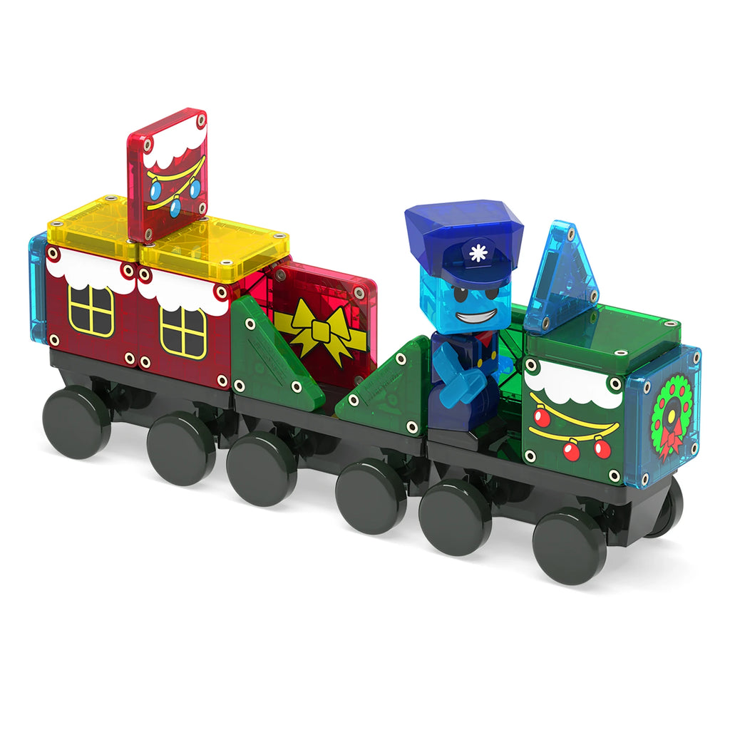 34-Piece Holiday Magnetic Building Calendar