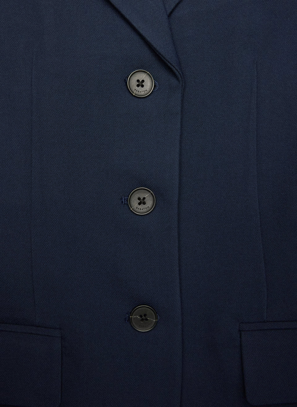 Single-Breasted Stretch Blazer - Brown Check