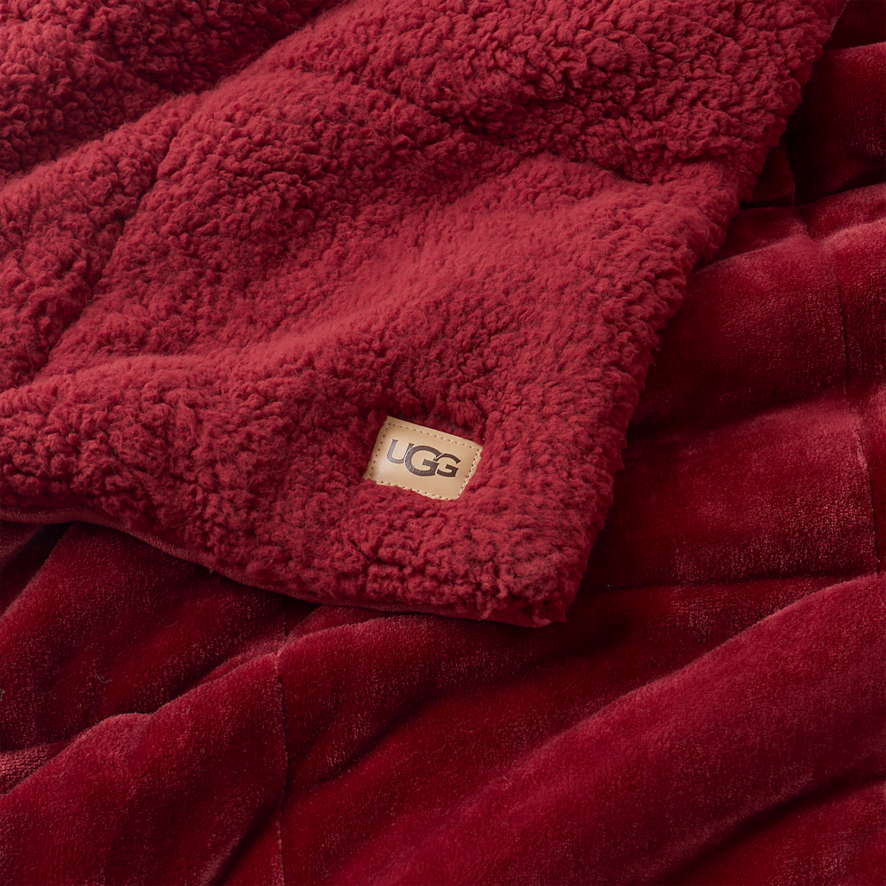 Plush Polyester Throw Blanket - Birch