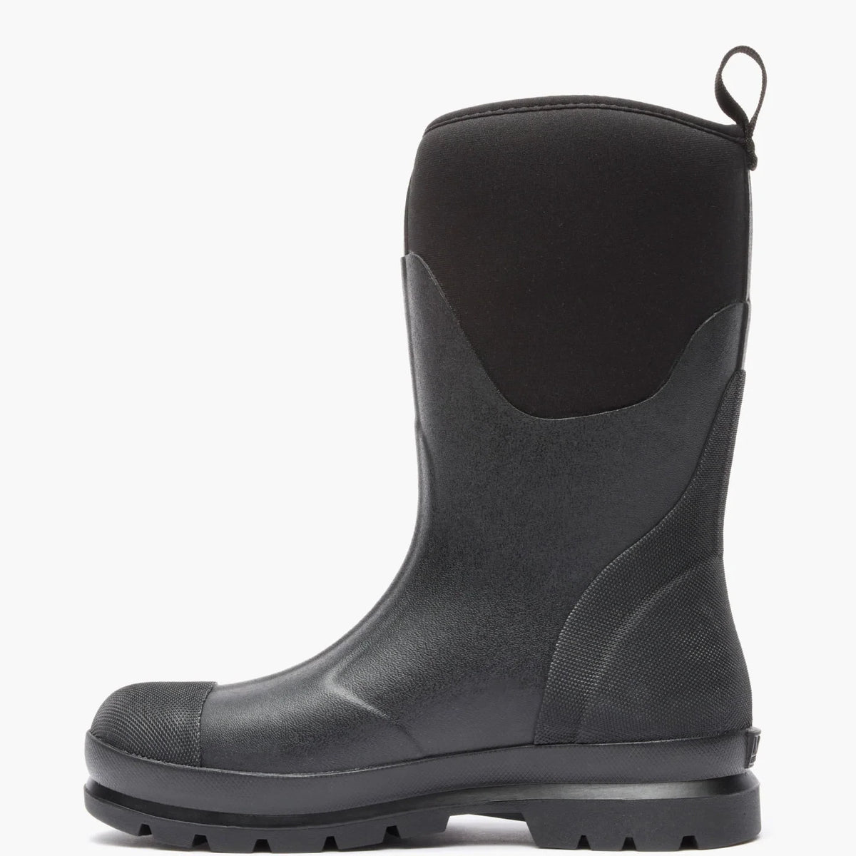 Women's Waterproof Mid Work Boot - Black