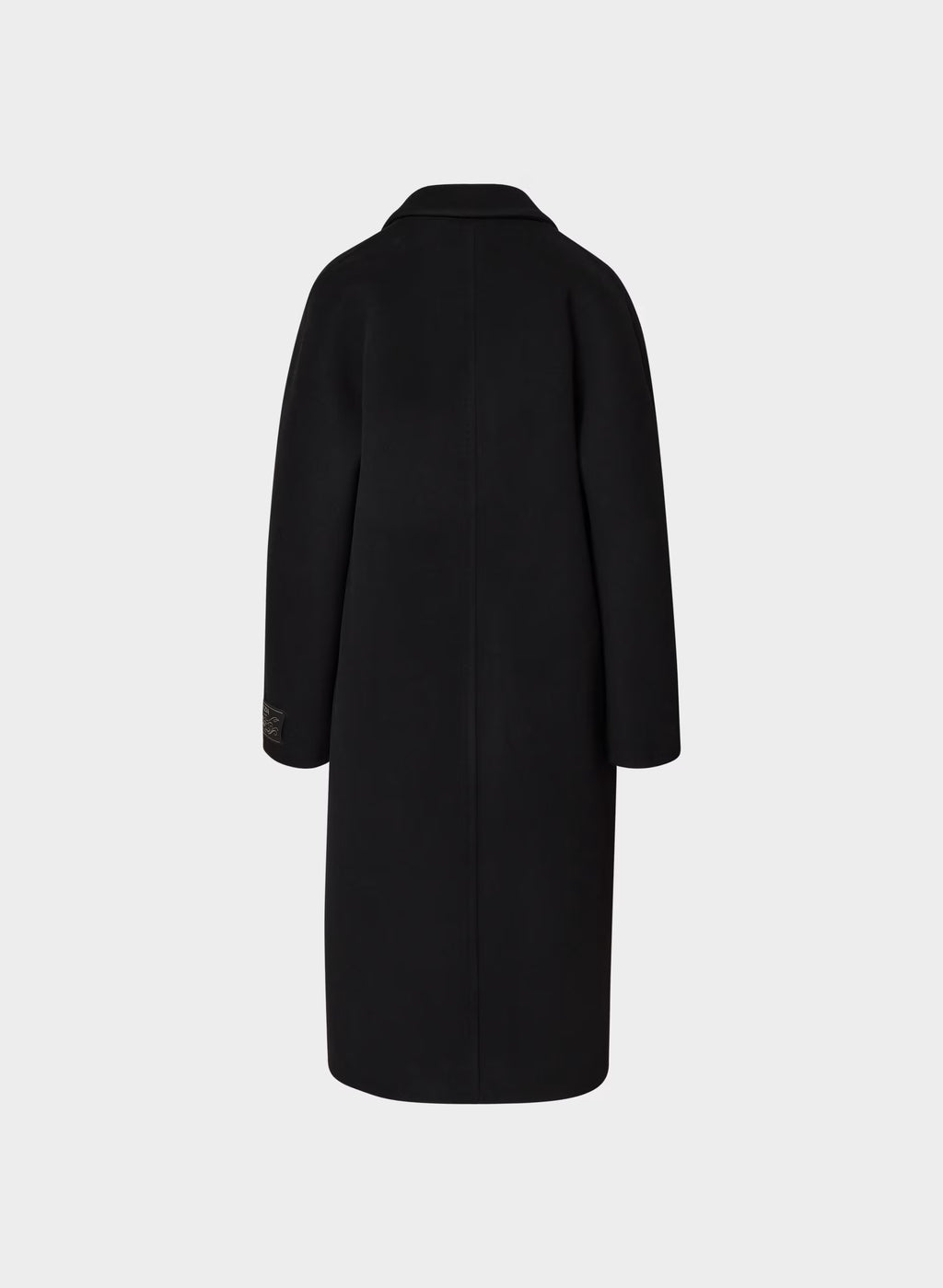 Double-Breasted Wool Cashmere Coat - Herringbone