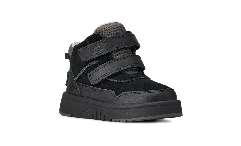 Toddler Leather And Suede Sneaker - Chestnut