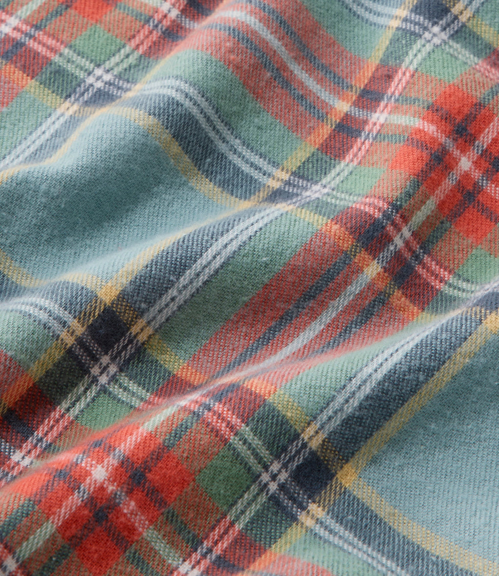 Women's Plaid Cotton Flannel Pajama Set