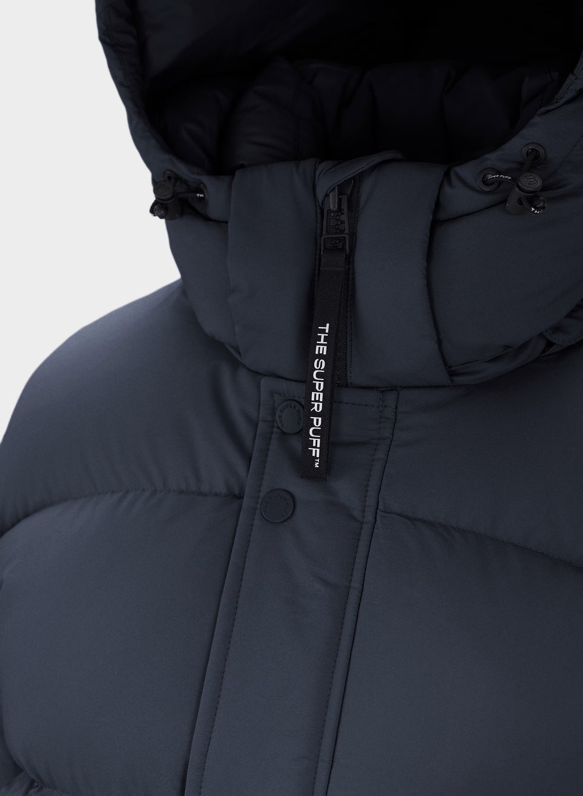 Short Down Puffer Jacket - Blue