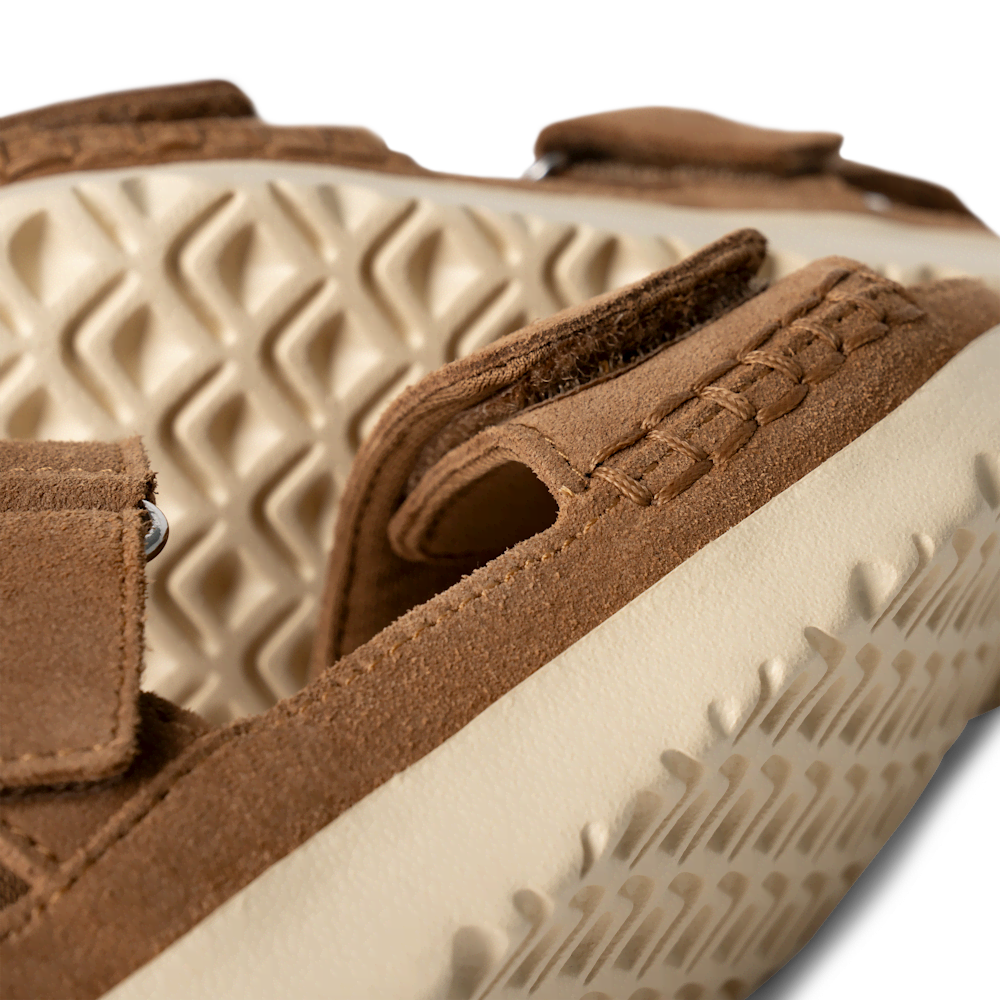 Kids' Adjustable Suede Sandal - Sand