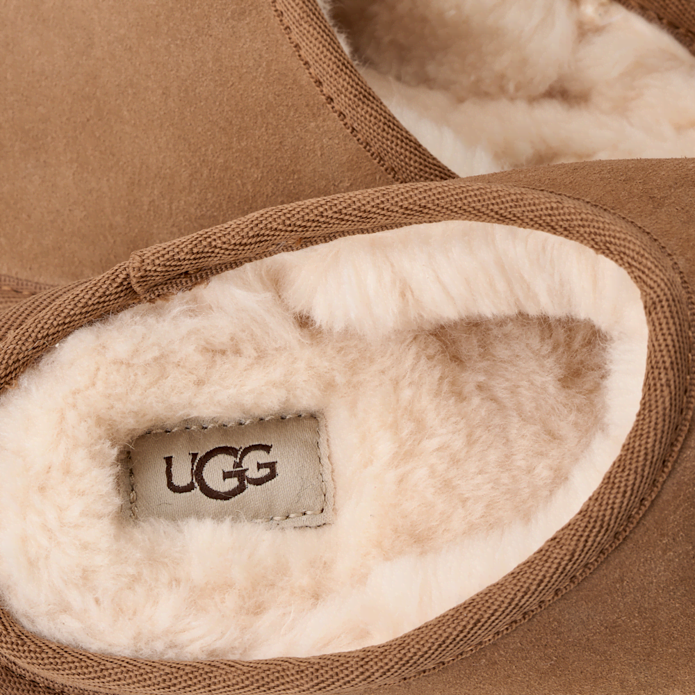 Kids' Suede Lined Slip-On - Chestnut