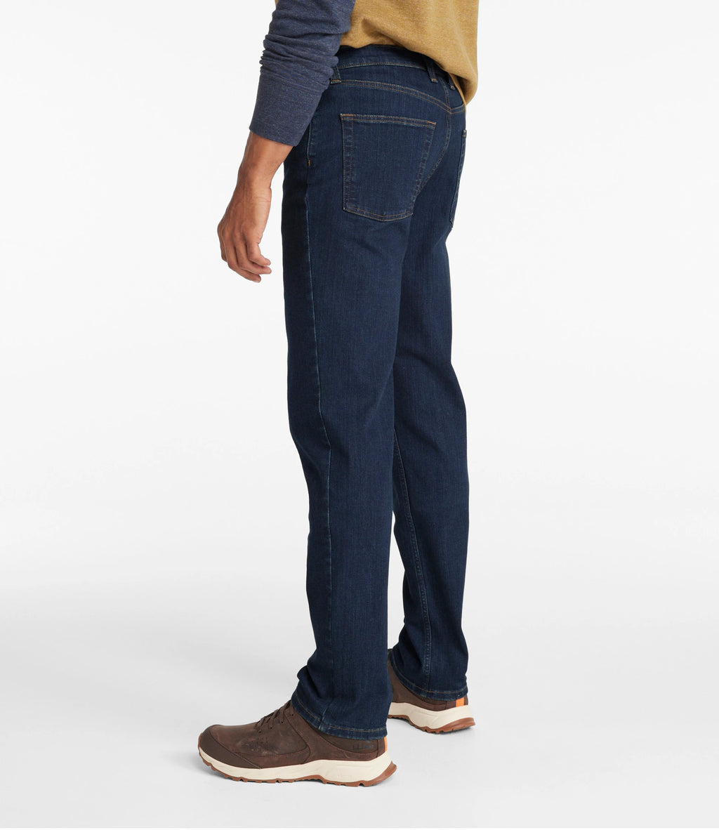 Men's Stretch Straight-Leg Jeans - Tan