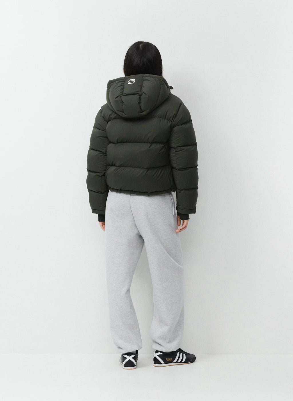 Short Down Puffer Jacket - Blue