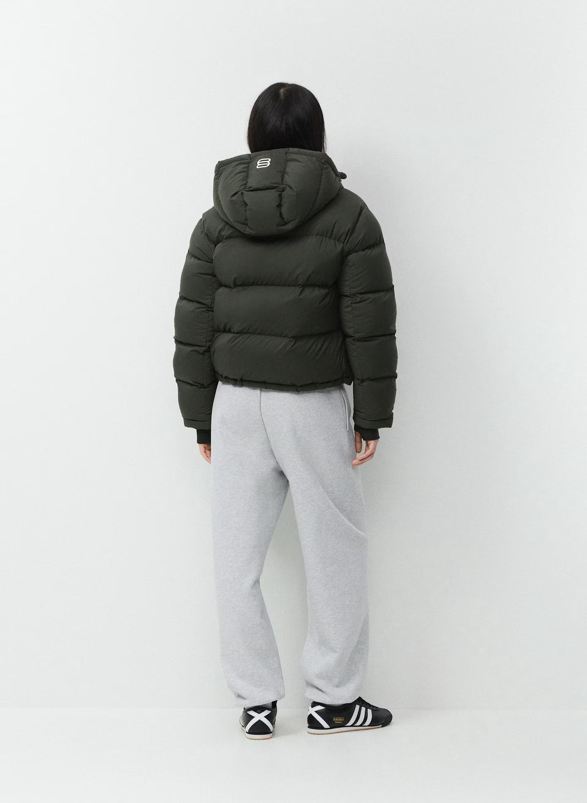 Short Down Puffer Jacket - Blue