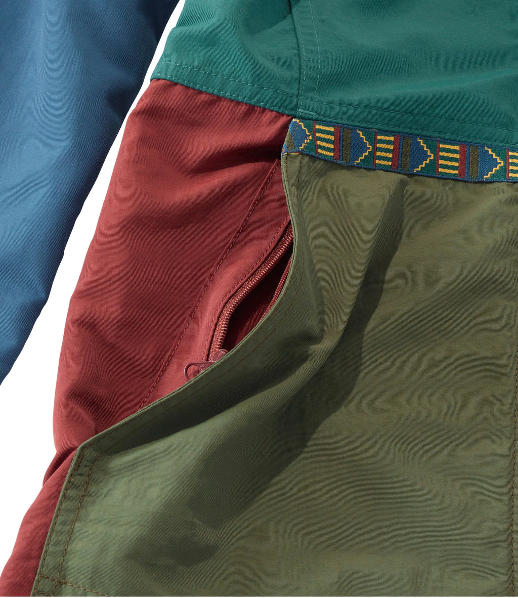 Women's Hooded Windbreaker Jacket - Green