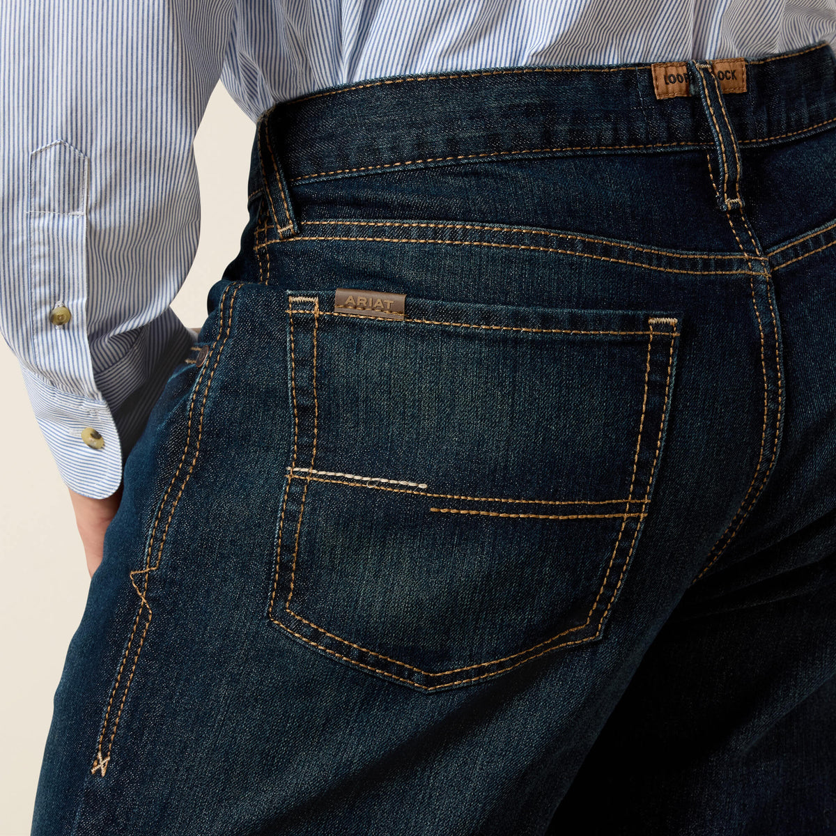 Men's Relaxed Bootcut Jeans - Black