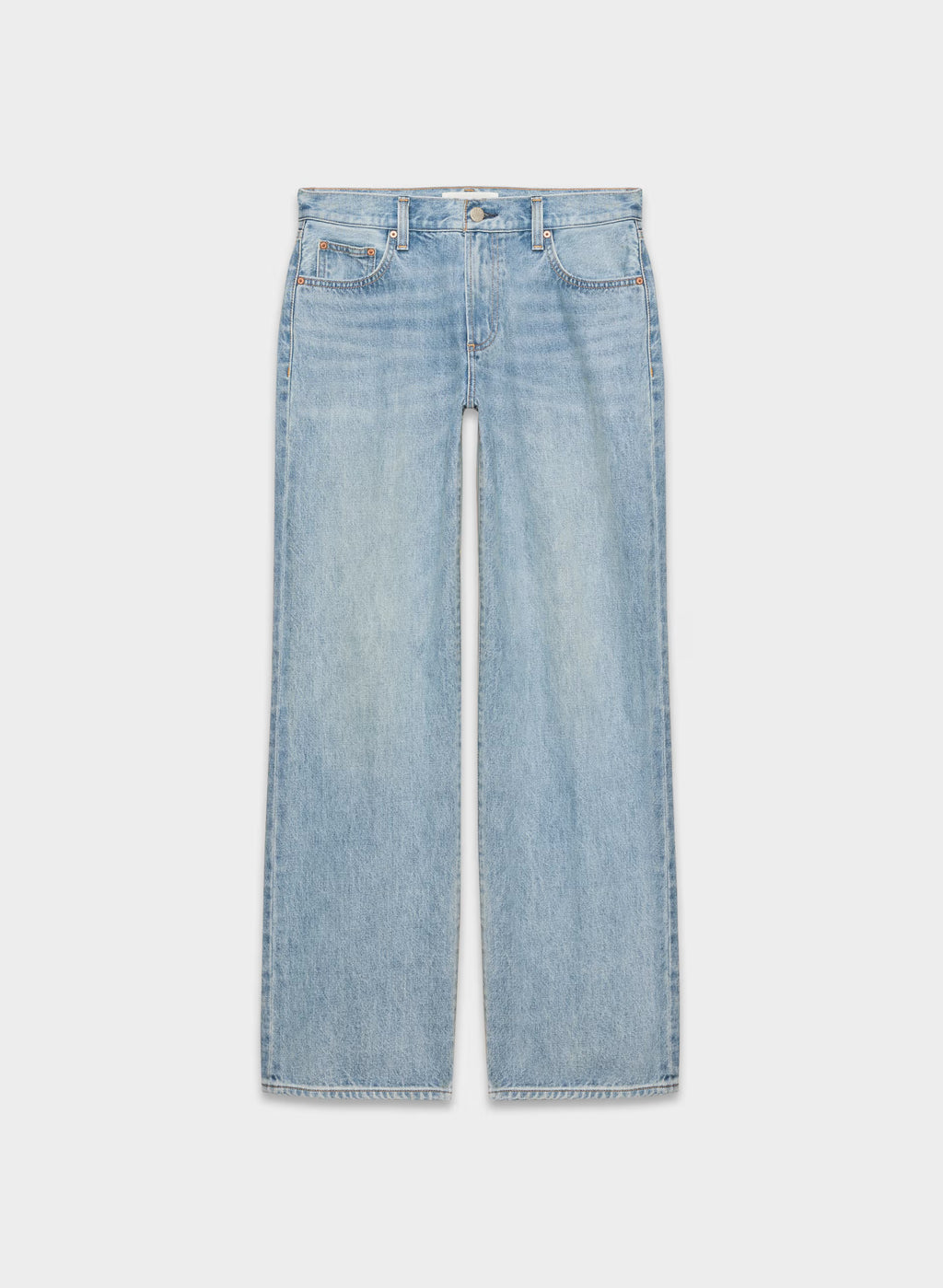 Low-Rise Wide-Leg Jeans - Dark Blue