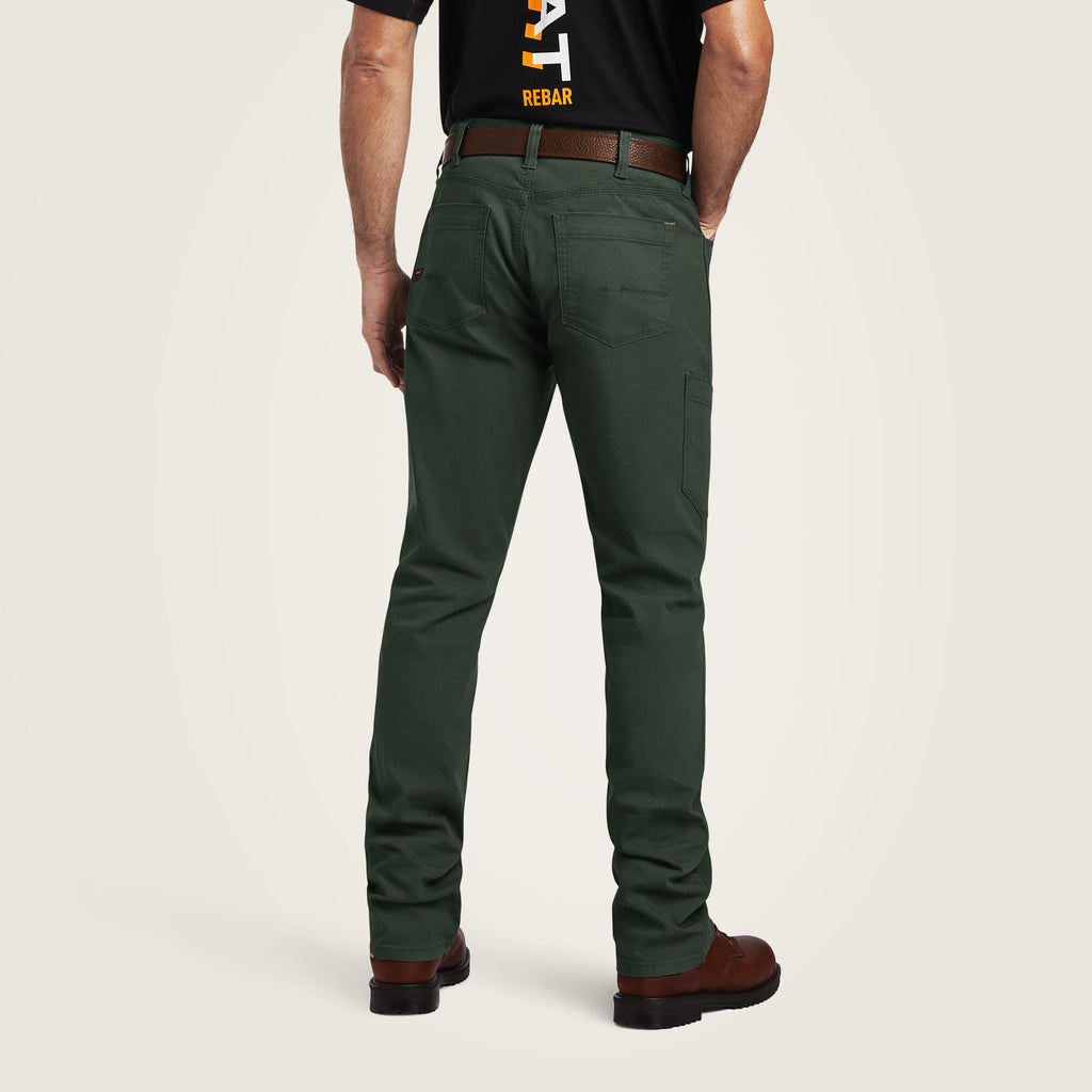 Men's Relaxed Stretch Canvas Work Pants - Khaki